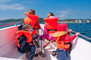 boater's safety is important wear a life jacket